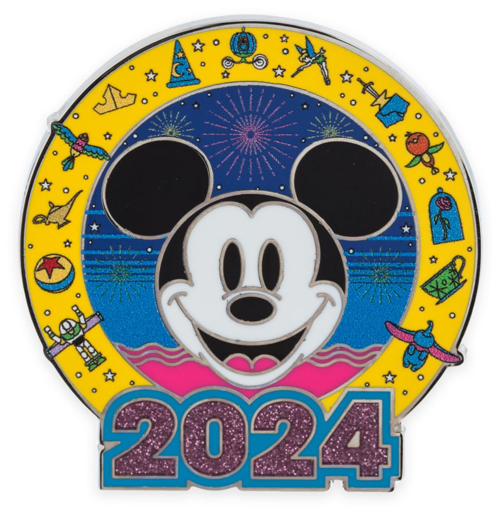 Disney Booster Pin Set - 2024 Mickey and Friends