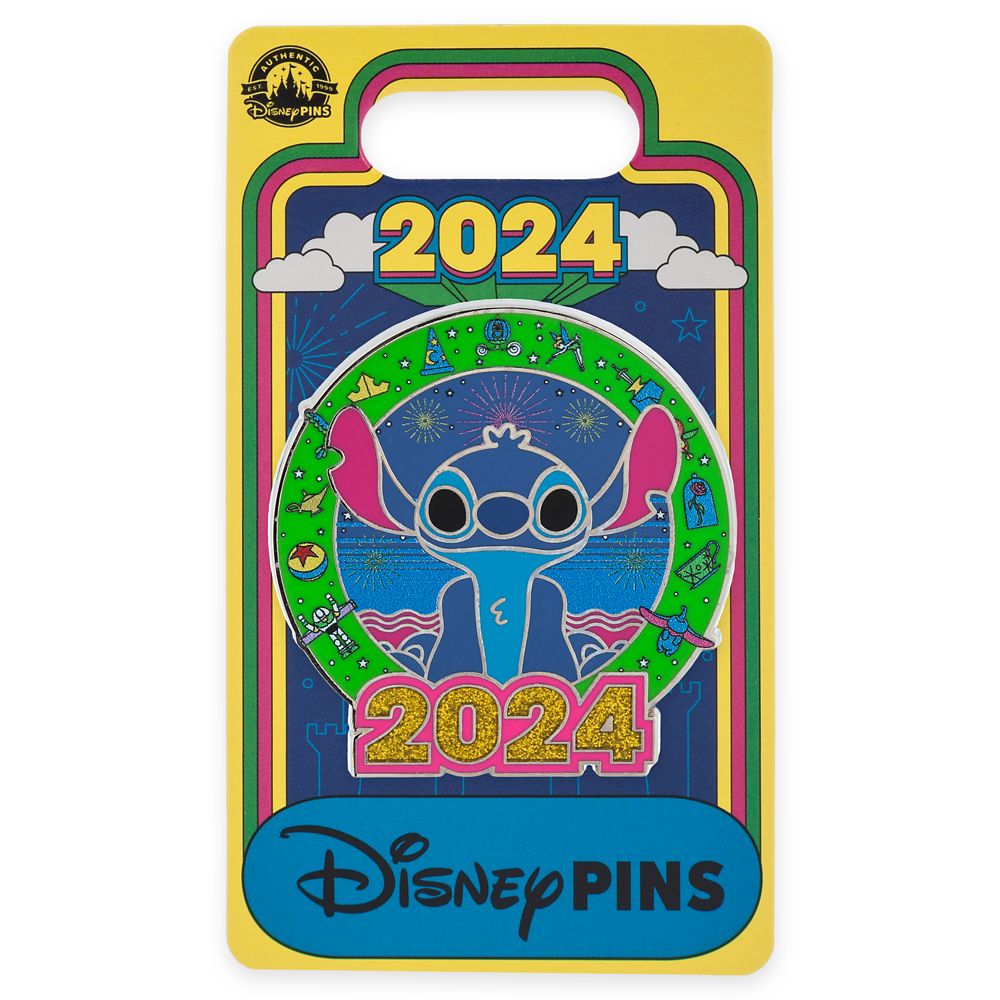 Stitch Disney Parks 2024 Pin Disney Store