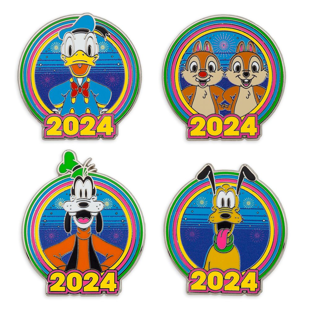 Disney Parks 2024 Pin Trading Starter Set