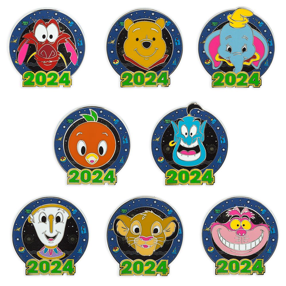 Disney Parks 2024 Mystery Pin Blind Pack – 2-Pc.