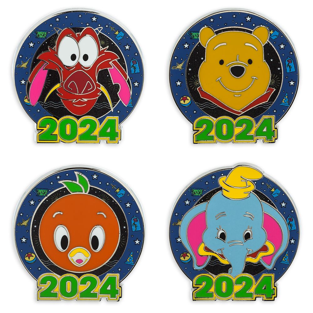 Disney Parks 2024 Mystery Pin Blind Pack – 2-Pc.