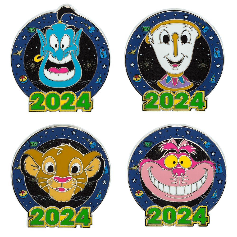 Disney Parks 2024 Mystery Pin Blind Pack – 2-Pc.