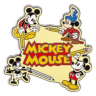 Mickey Mouse Through the Years Pin