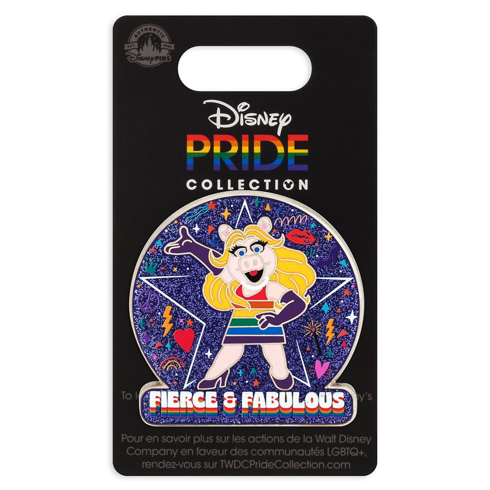 Miss Piggy Pin &ndash; The Muppets &ndash; Disney Pride Collection