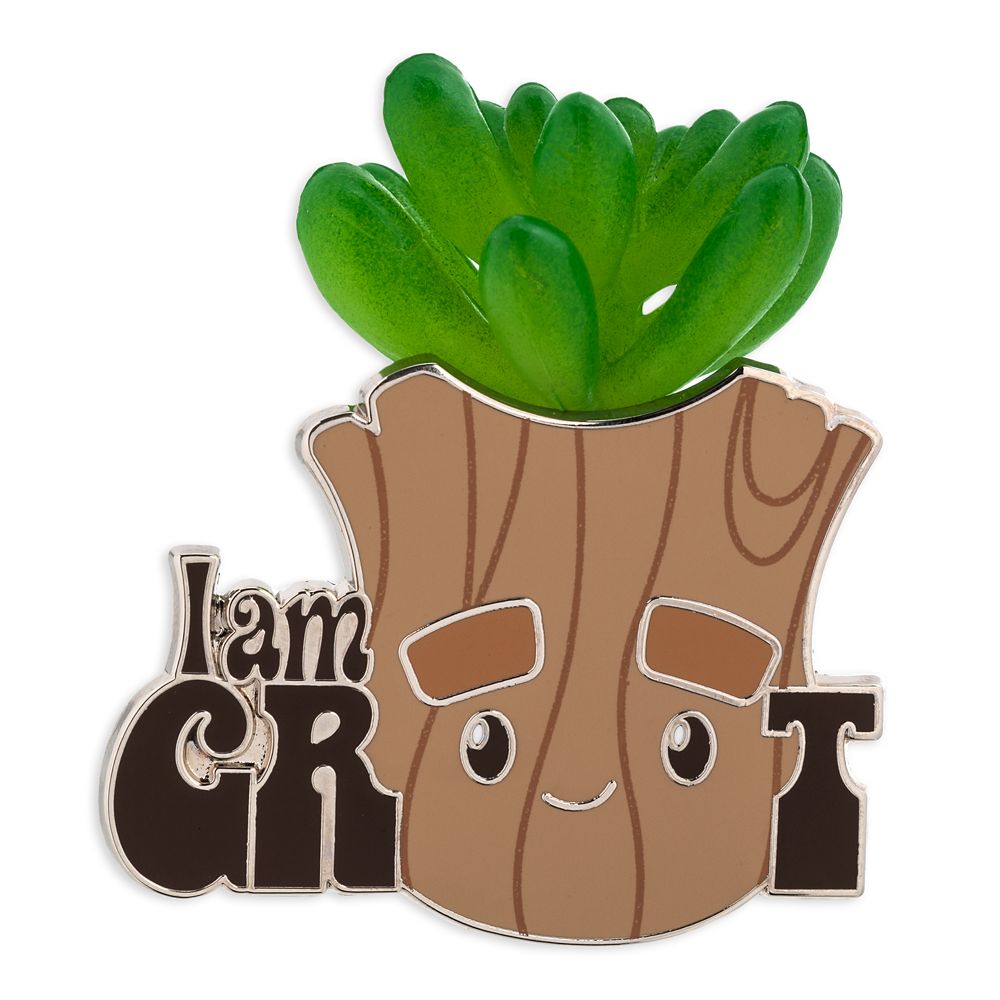 Groot Pin with Succulent Plant  Guardians of the Galaxy Official shopDisney