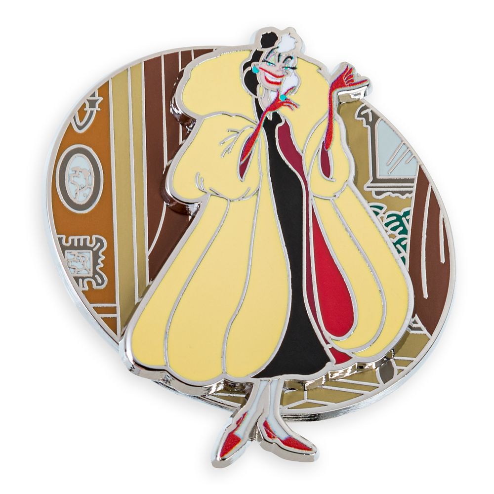 Cruella De Vil Pin – 101 Dalmatians – Disney Villains