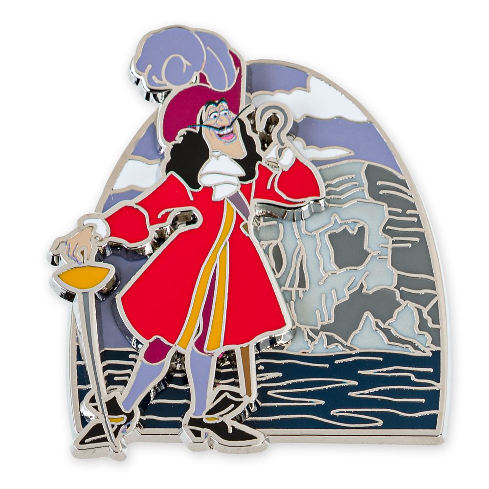 Captain Hook Pin – Peter Pan – Disney Villains now available for purchase