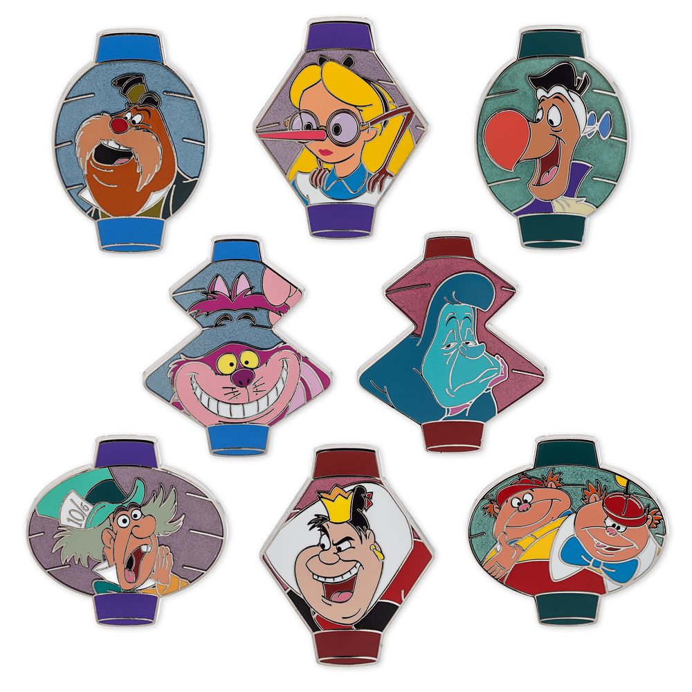 Alice in Wonderland Lamps Mystery Pin Blind Pack – 2-Pc. | Disney Store