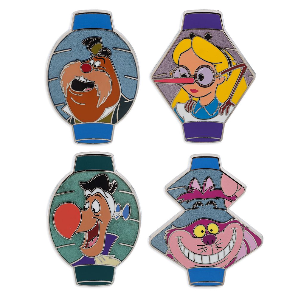 Alice in Wonderland Lamps Mystery Pin Blind Pack – 2-Pc.