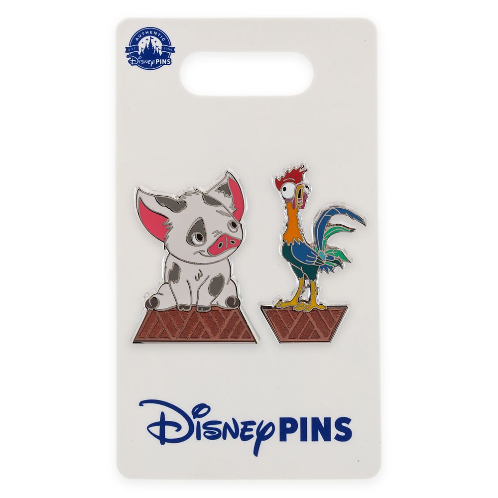 Pua and Hei Hei Pin Set – Moana