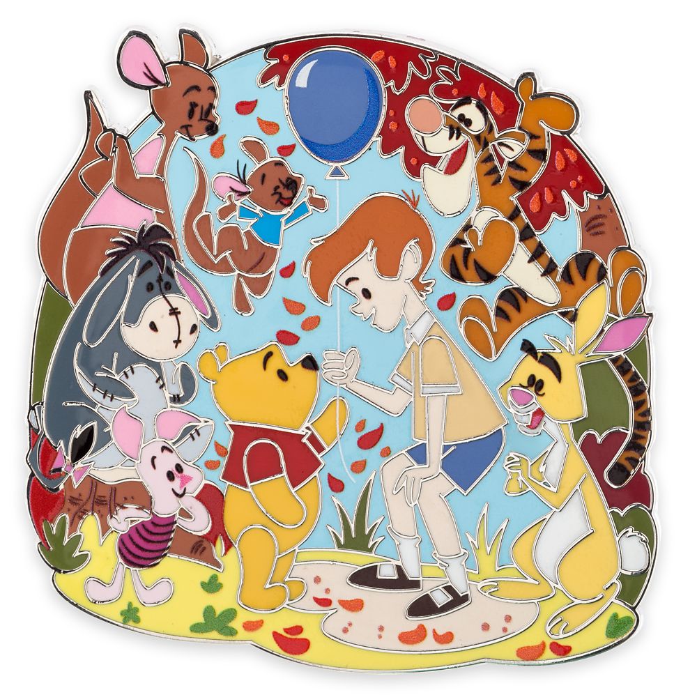 The Many Adventures of Winnie the Pooh Cast Pin