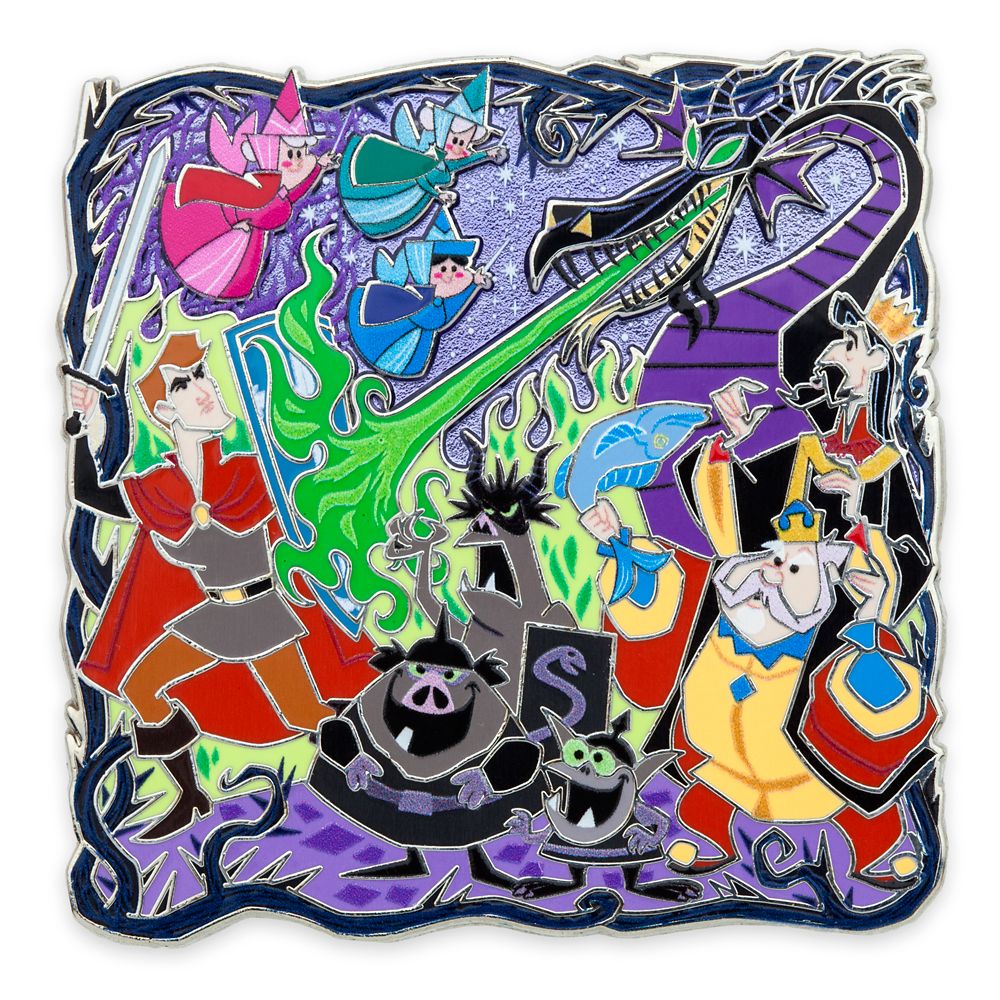 Sleeping Beauty Cast Pin