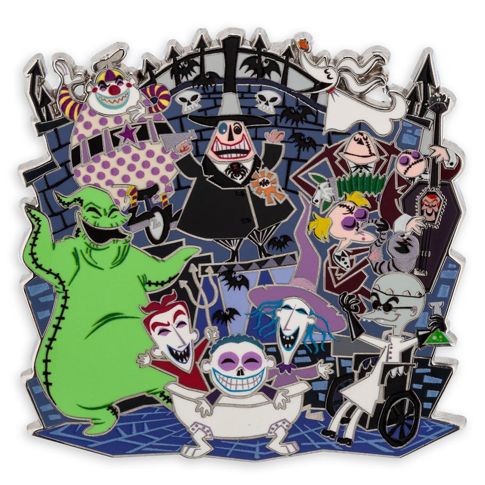 The Nightmare Before Christmas Supporting Cast Pin now out for purchase