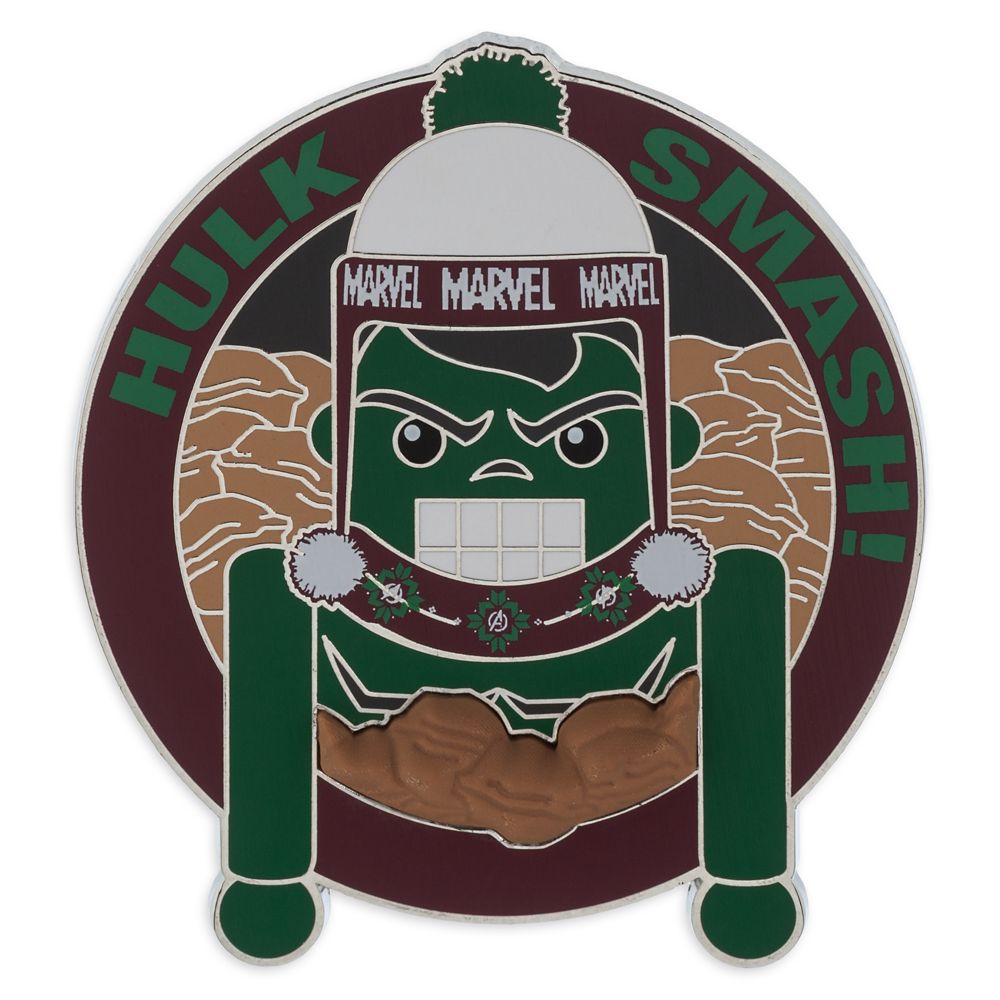 Hulk Nutcracker Holiday Pin is available online for purchase