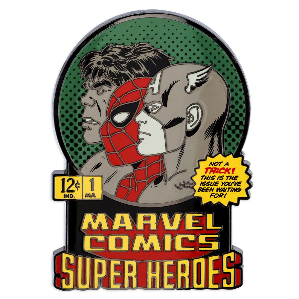 Marvel Comics Super Heroes Pin now available online