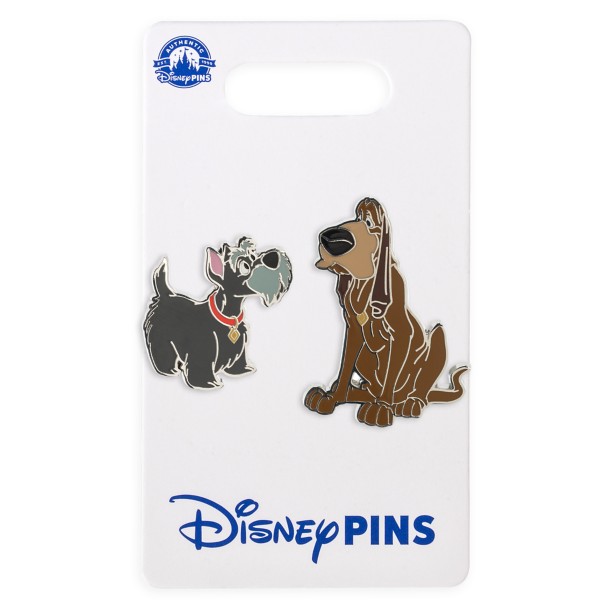 Jock and Trusty Pin Set – Lady and the Tramp
