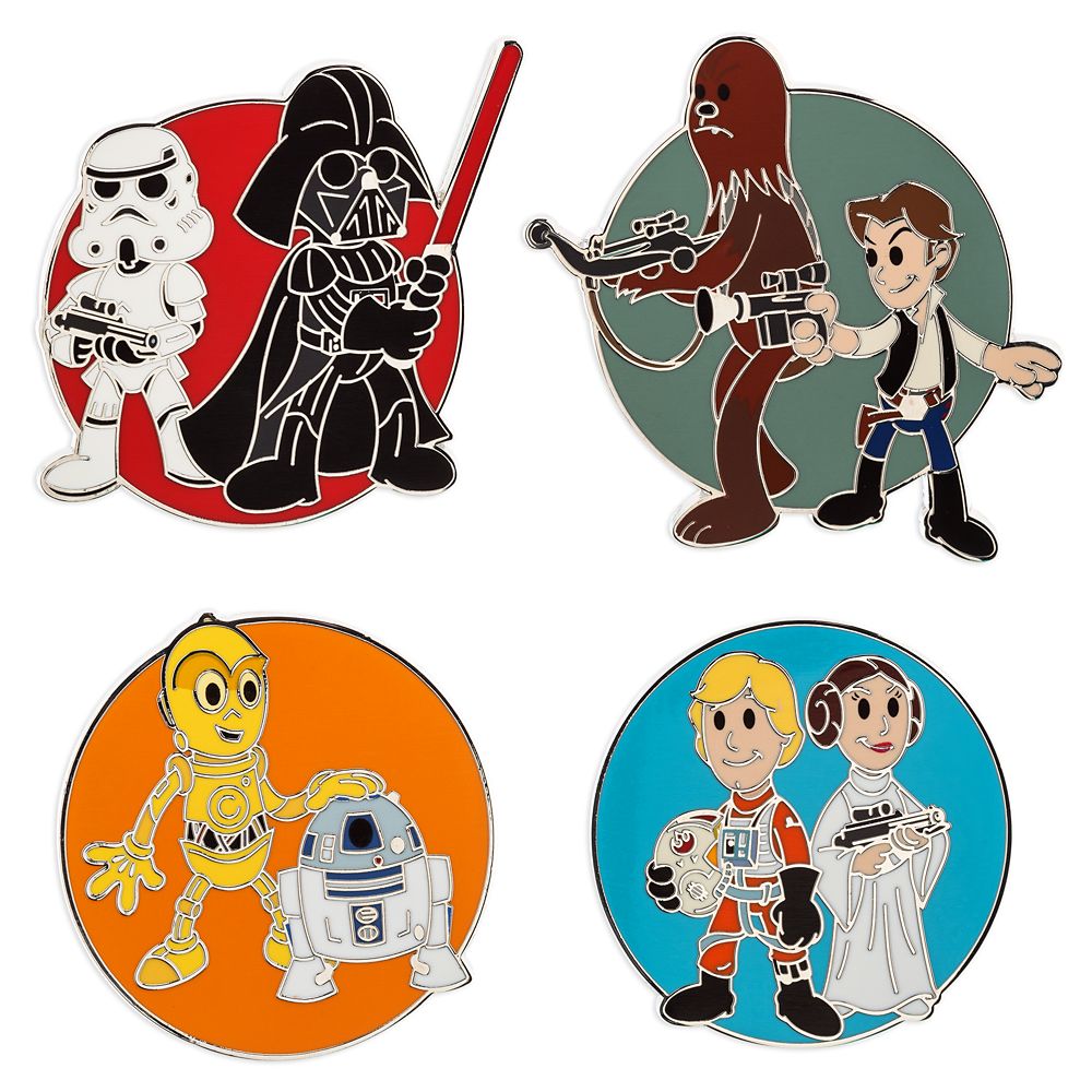 Star Wars Pin Trading Starter Set