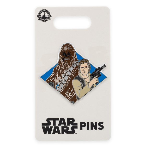 Han Solo and Chewbacca Pin – Star Wars