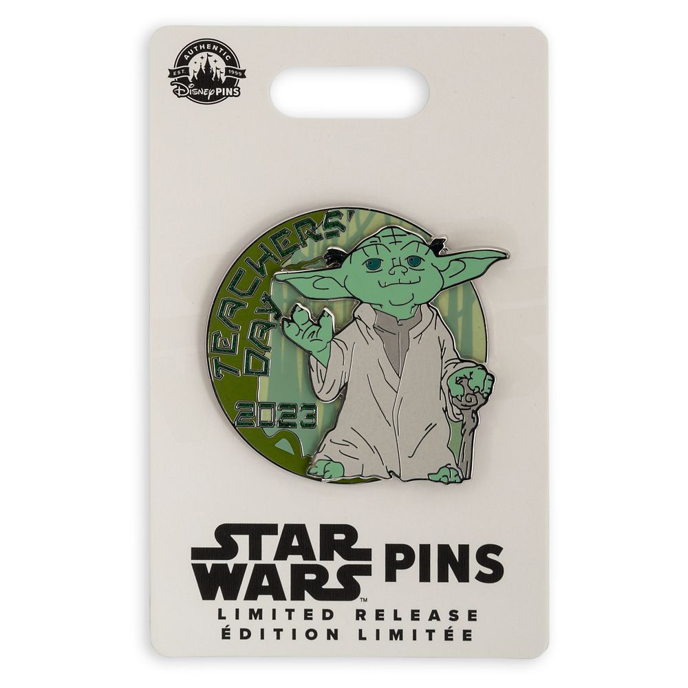 Yoda Teacher's Day 2023 Pin – Star Wars – Limited Release