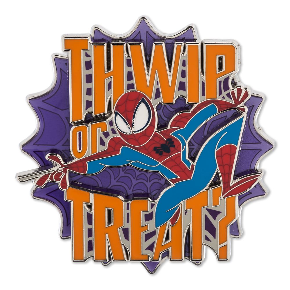 Spider-Man Thwip or Treat? Halloween Pin Official shopDisney