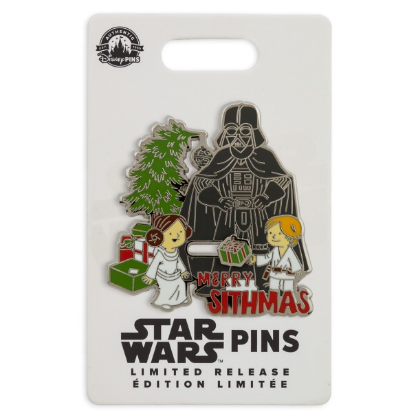 Star Wars ''Merry Sithmas'' Holiday Pin