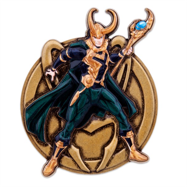 Loki Sculpted Pin – Marvel's Avengers