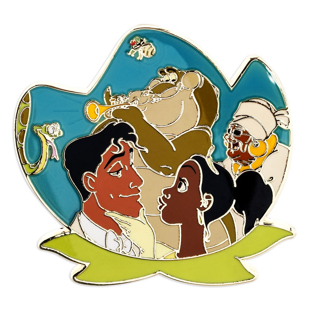 The Princess and the Frog Lotus Pin