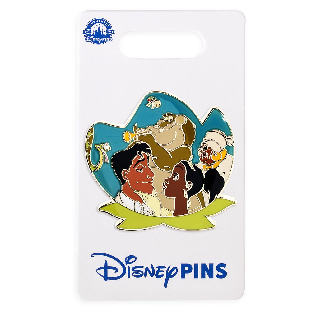 The Princess and the Frog Lotus Pin