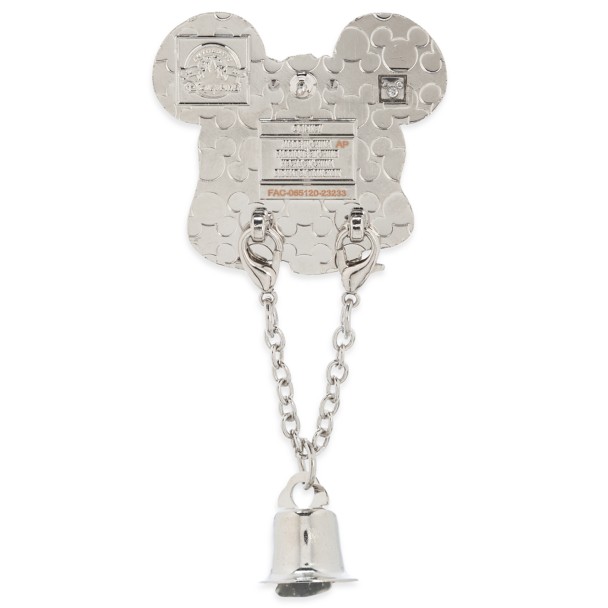 Minnie Mouse Veil Wedding Bells Pin