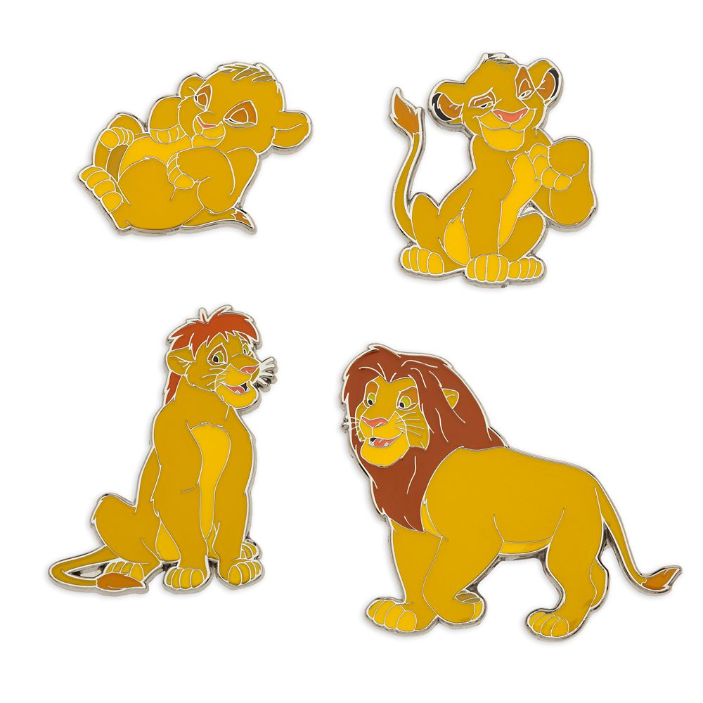 Simba Pin Set – The Lion King is now available for purchase