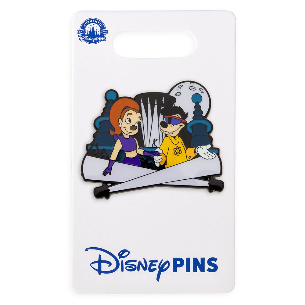 Roxanne with Max as Powerline Glow-in-the-Dark Pin – A Goofy Movie