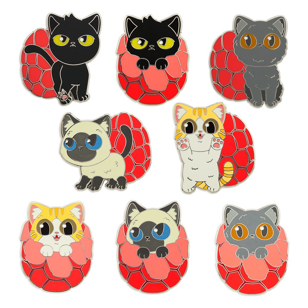 Flerkitten Mystery Pin Blind Pack  The Marvels  2-Pc.  Limited Release Official shopDisney