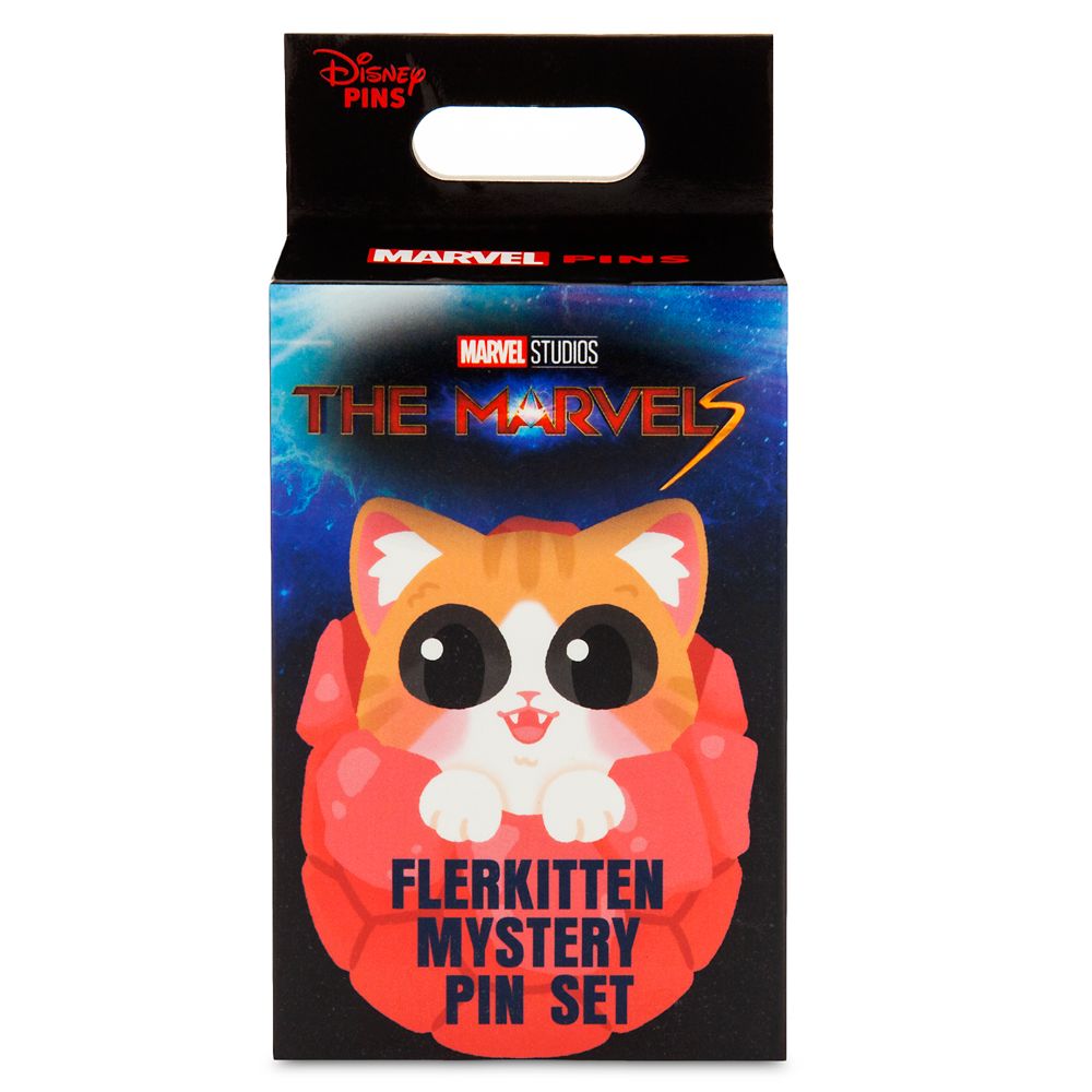Flerkitten Mystery Pin Blind Pack – The Marvels – 2-Pc. – Limited Release