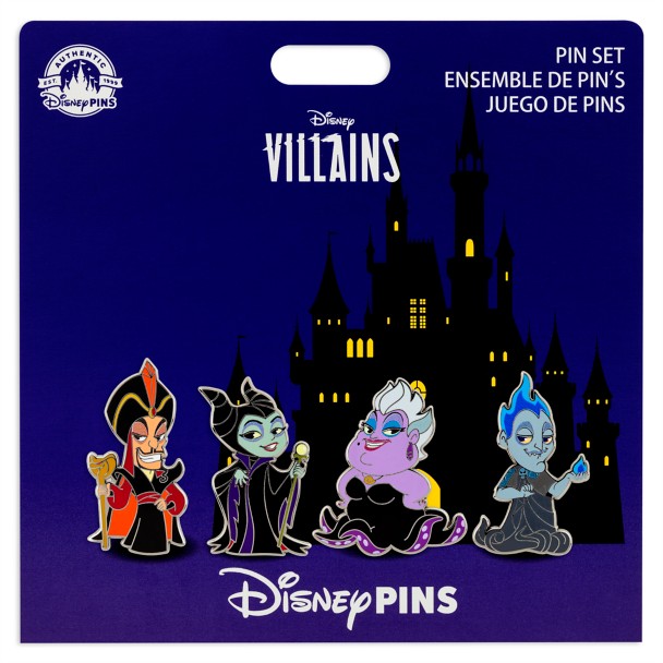 Disney Villains Pin Set