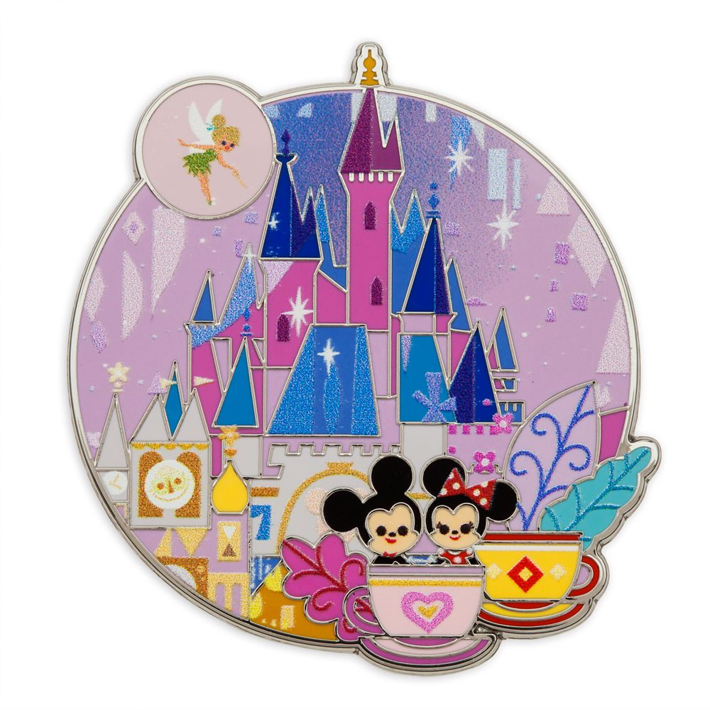 Mickey and Minnie Mouse with Tinker Bell Fantasyland Pin by Joey Chou – Disney Parks