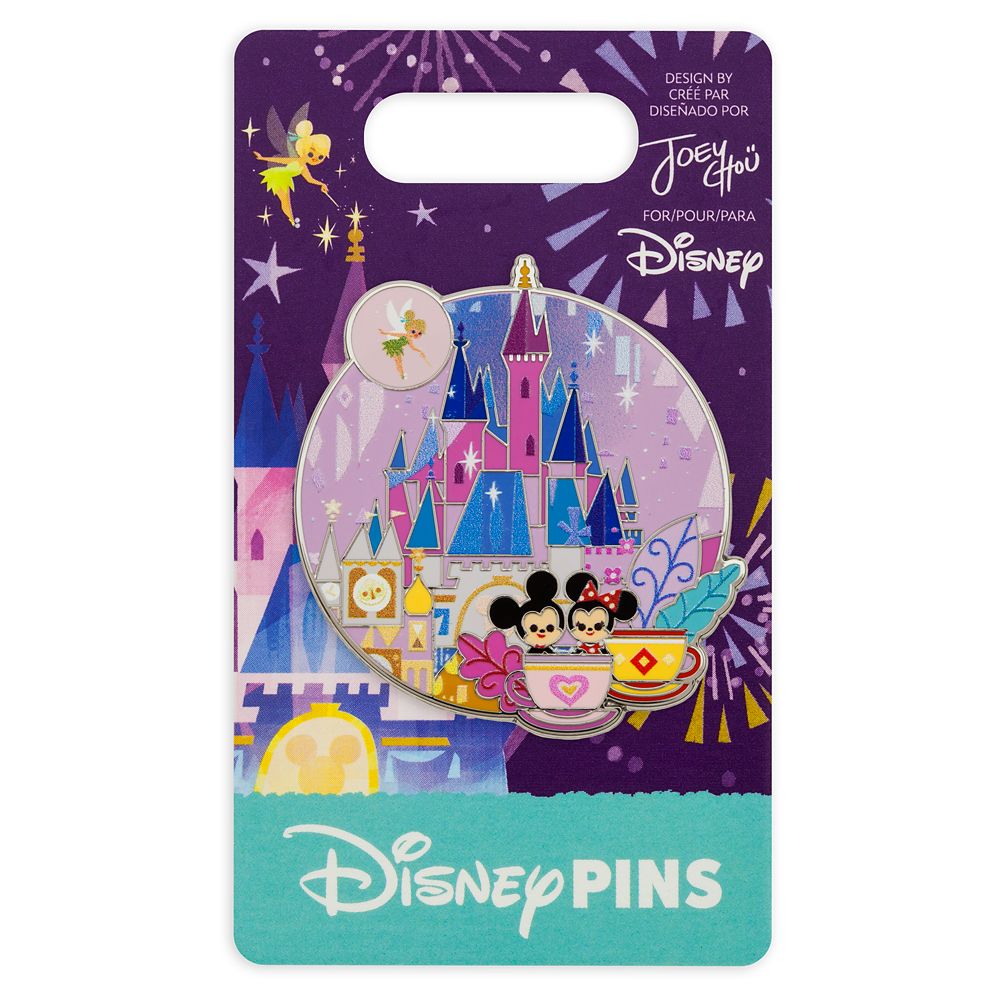 Mickey and Minnie Mouse with Tinker Bell Fantasyland Pin by Joey Chou – Disney Parks