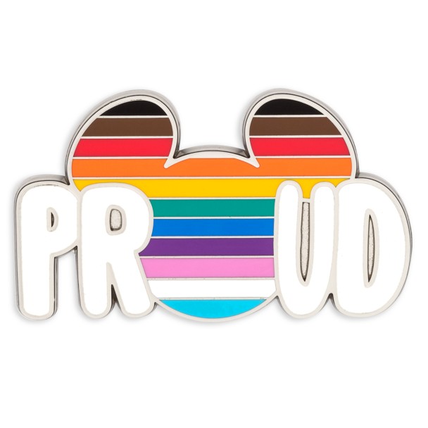 Mickey Mouse Icon Pin – Inclusion Art – Disney Pride Collection