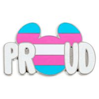 Mickey Mouse Icon Pin  Transgender Flag  Disney Pride Collection