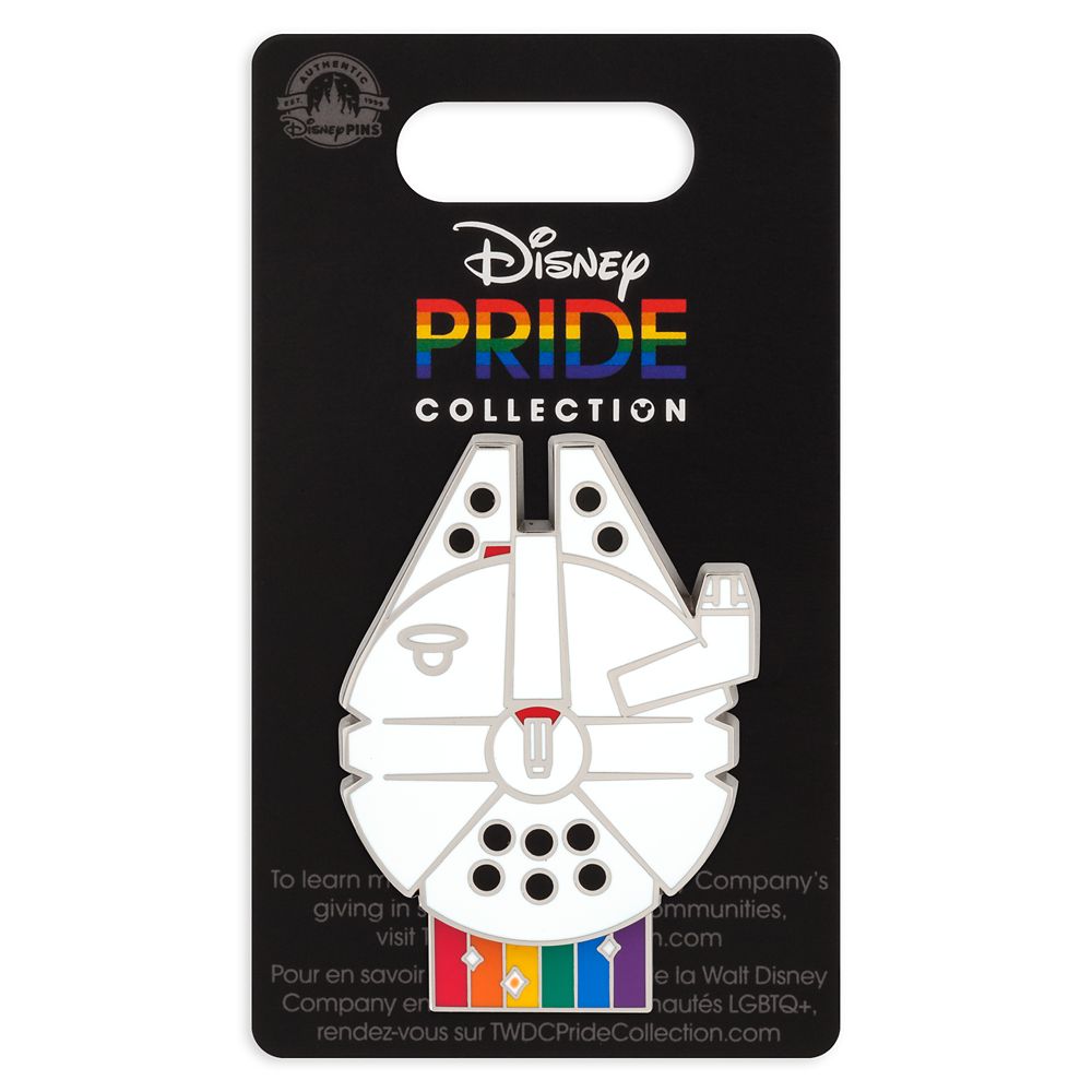Millennium Falcon Pin &ndash; Star Wars &ndash; Disney Pride Collection