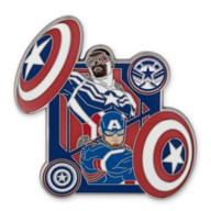 Captain America Pin – Sam Wilson and John Walker – The Falcon and the Winter Soldier