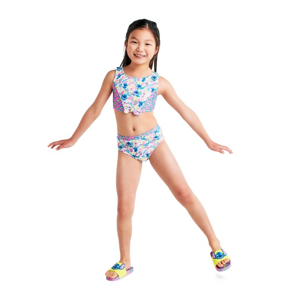Stitch Two-Piece Swimsuit for Girls