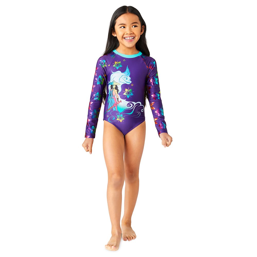 Raya and Sisu Swimsuit for Girls – Raya and the Last Dragon