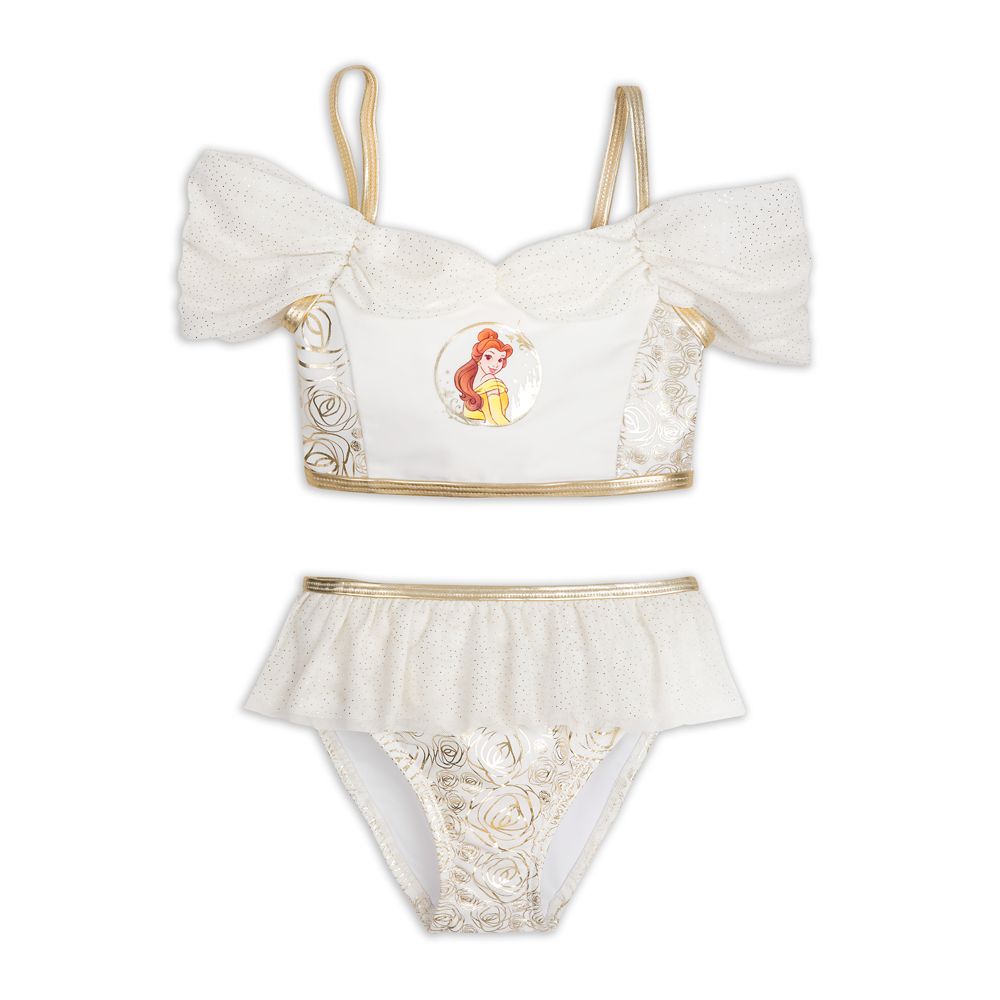 Belle Deluxe Swimsuit Set for Girls – Beauty and the Beast