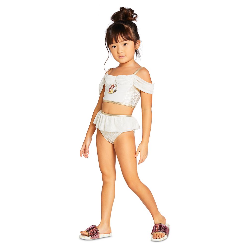 Belle Deluxe Swimsuit Set for Girls – Beauty and the Beast