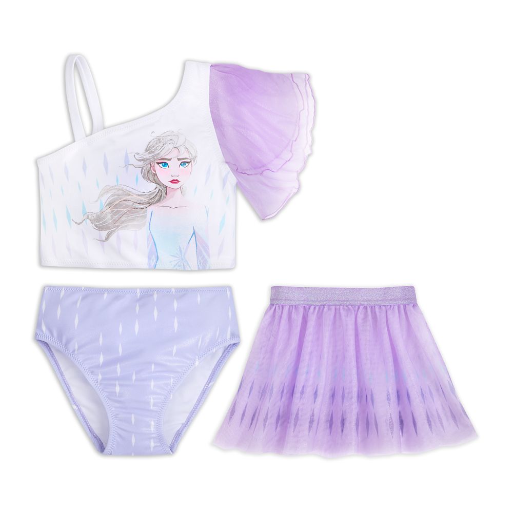 Elsa Deluxe Swimsuit Set for Girls – Frozen 2