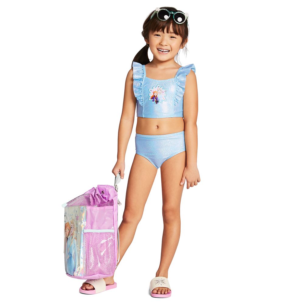 Anna and Elsa Two-Piece Swimsuit for Girls – Frozen 2