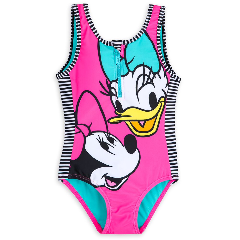 Minnie Mouse and Daisy Duck Swimsuit for Girls