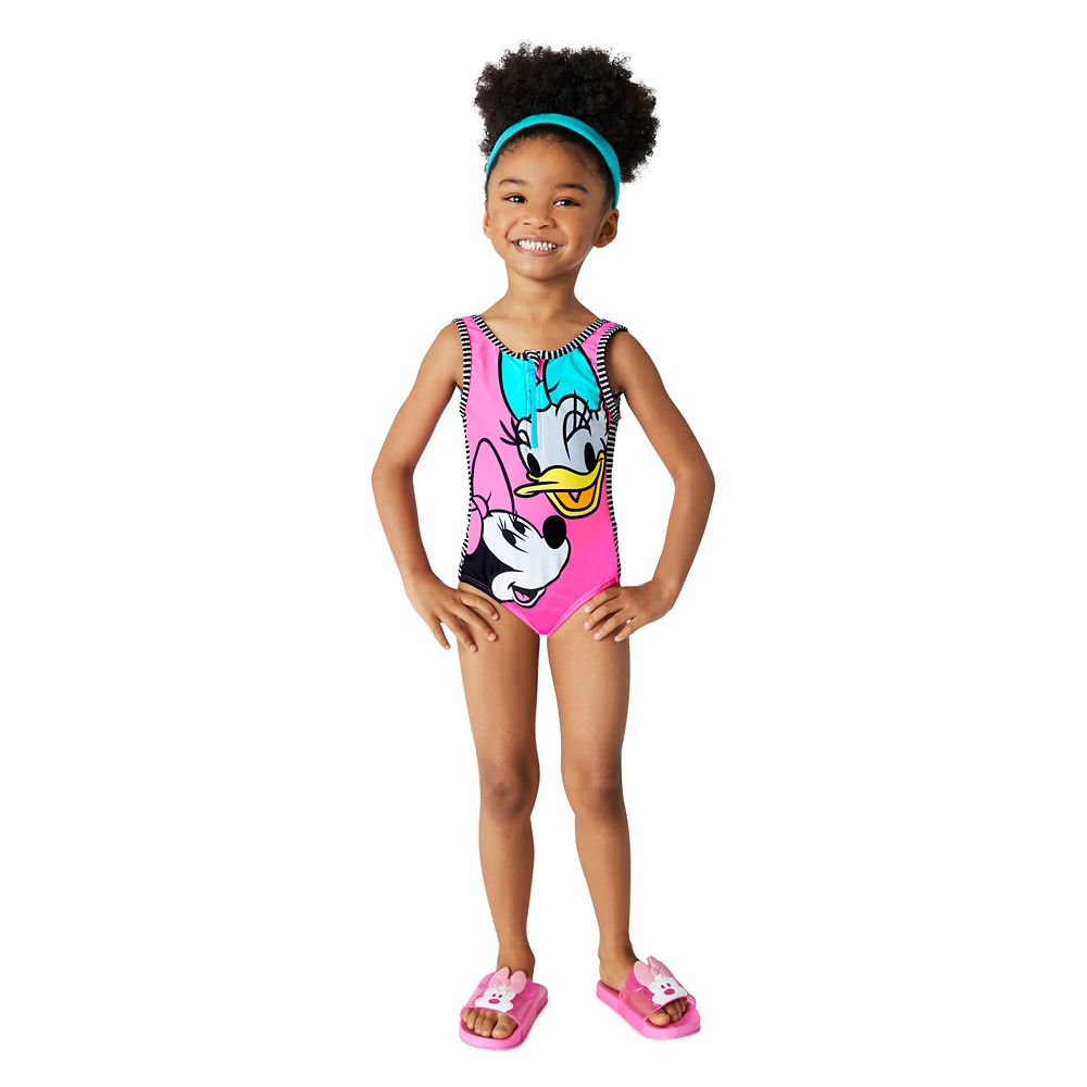 Minnie Mouse and Daisy Duck Swimsuit for Girls