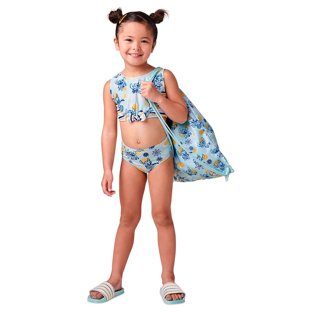 Stitch Two-Piece Swimsuit for Girls