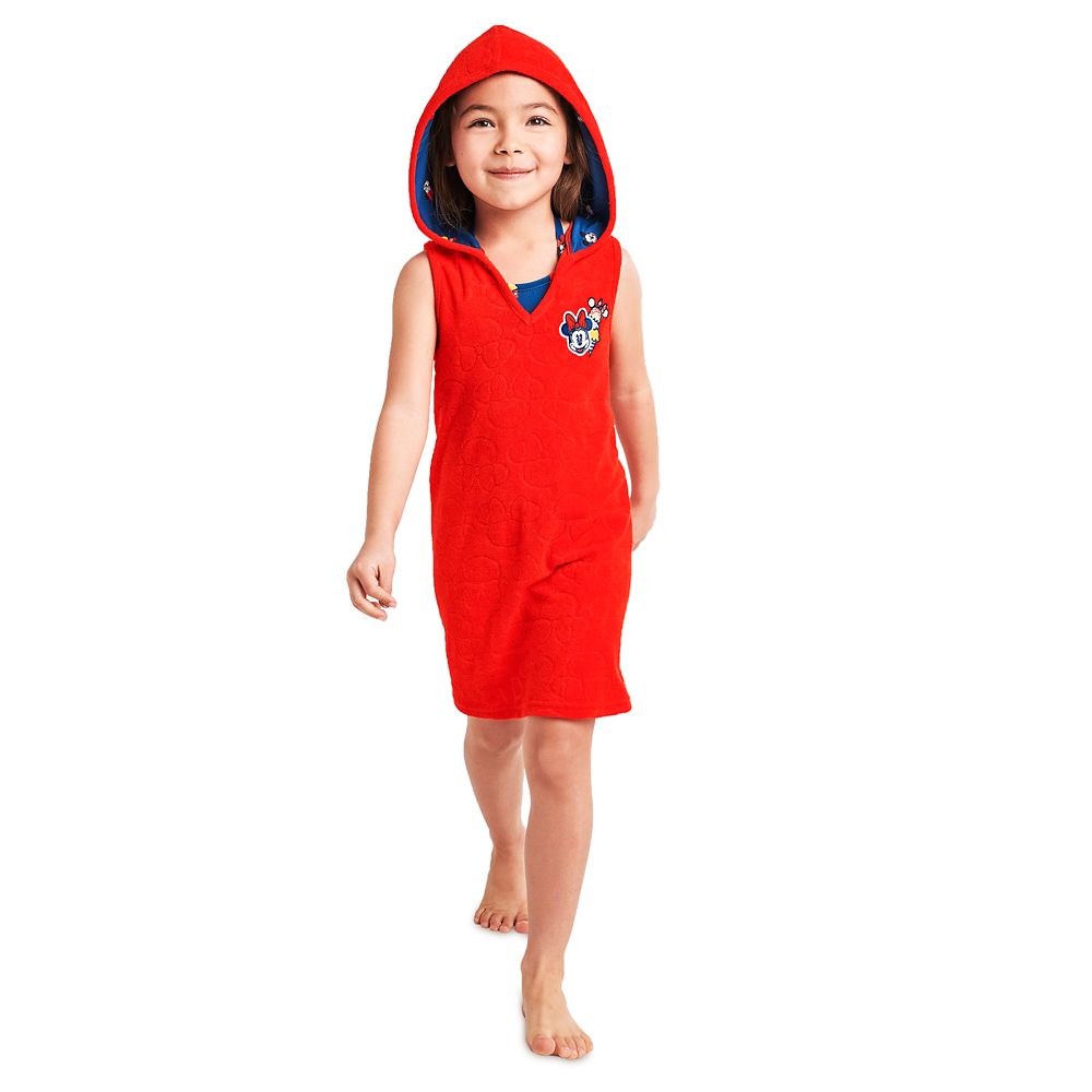 Minnie Mouse Red Cover-Up for Girls – Personalized
